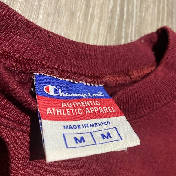 Burgundy champion crewneck - Picture 3 of 3